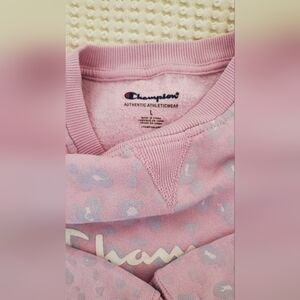 Champion Pink Athletic Sweatshirt